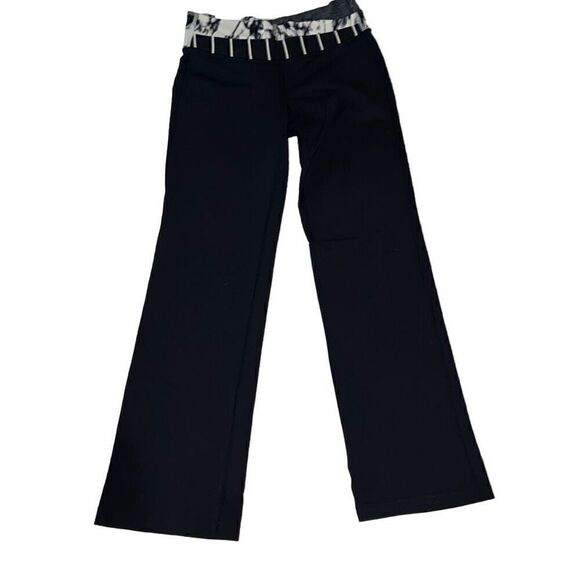 Lululemon Astro Pant Black Heathered Black Great Granite Black Mojave Tan Sz 6 - Picture 1 of 6